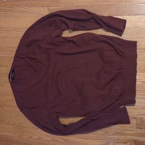 David Jones men's v neck long sleeve sweater size large